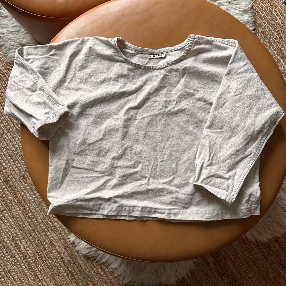 eli + barry slow fashion top